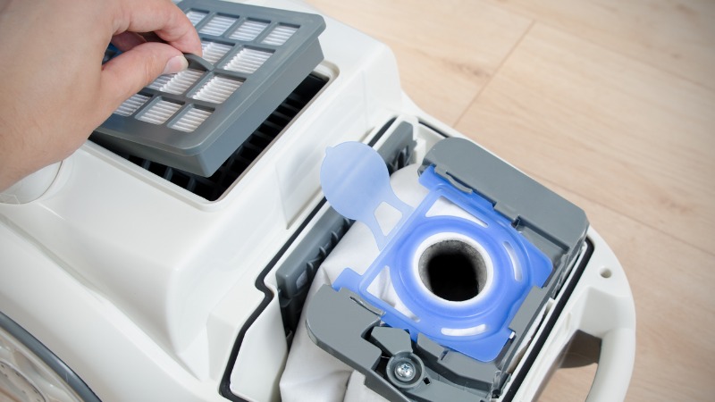 remplacer filtre aspirateur